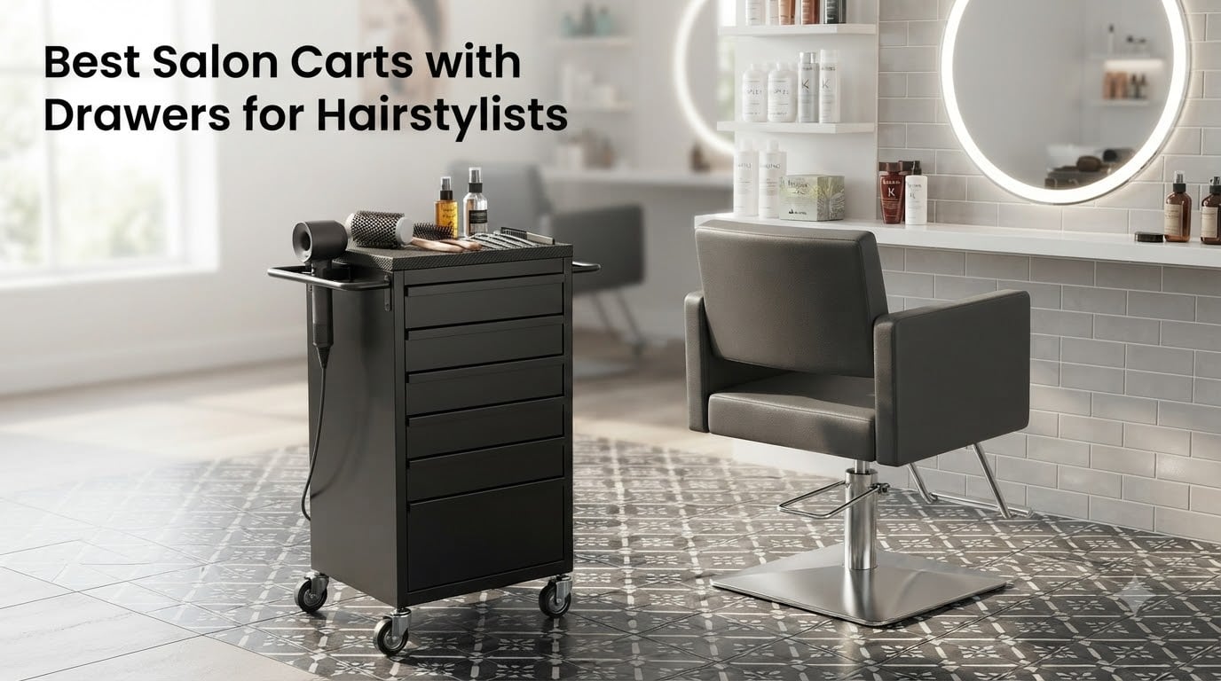 Best Salon Carts with Drawers for Hairstylists