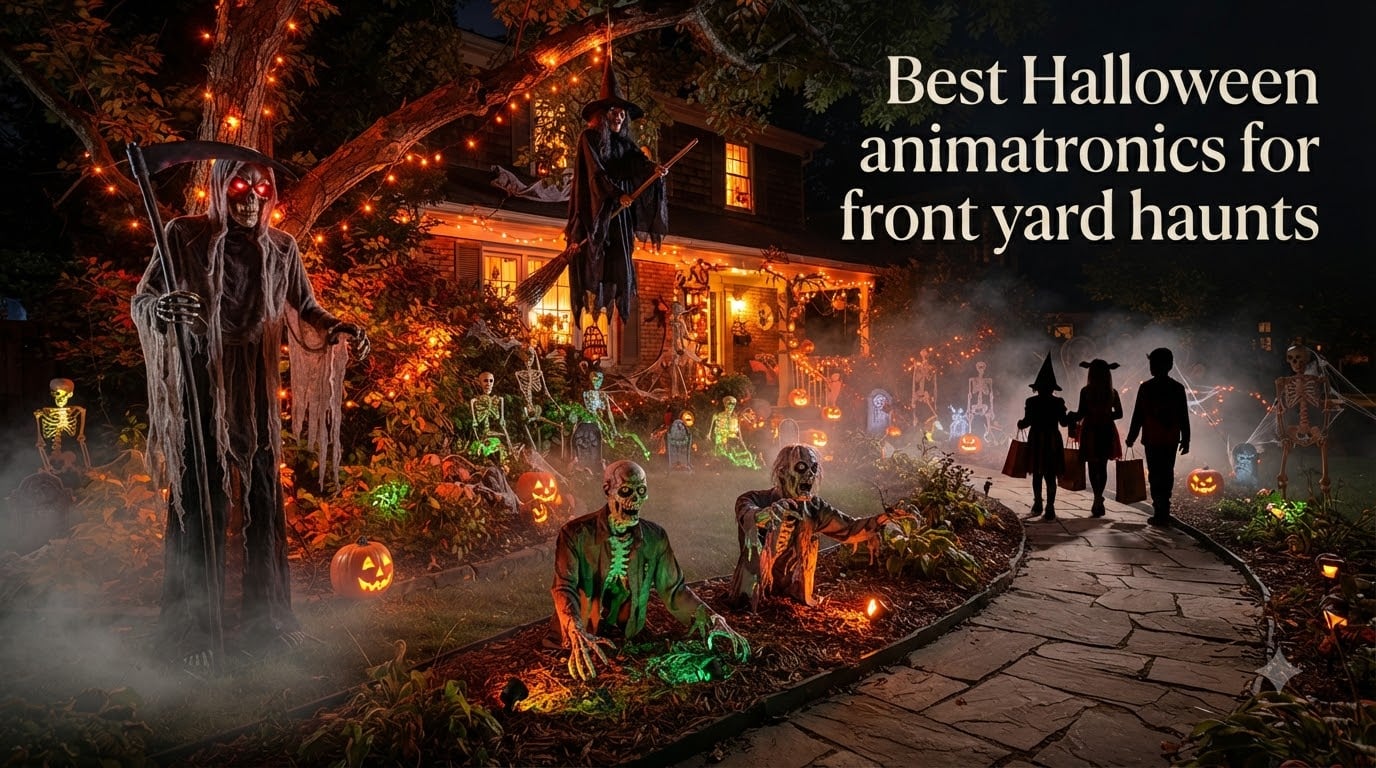 Best Halloween animatronics for front yard haunts