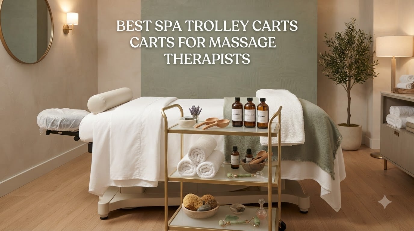 Best Spa Trolley Carts for Massage Therapists