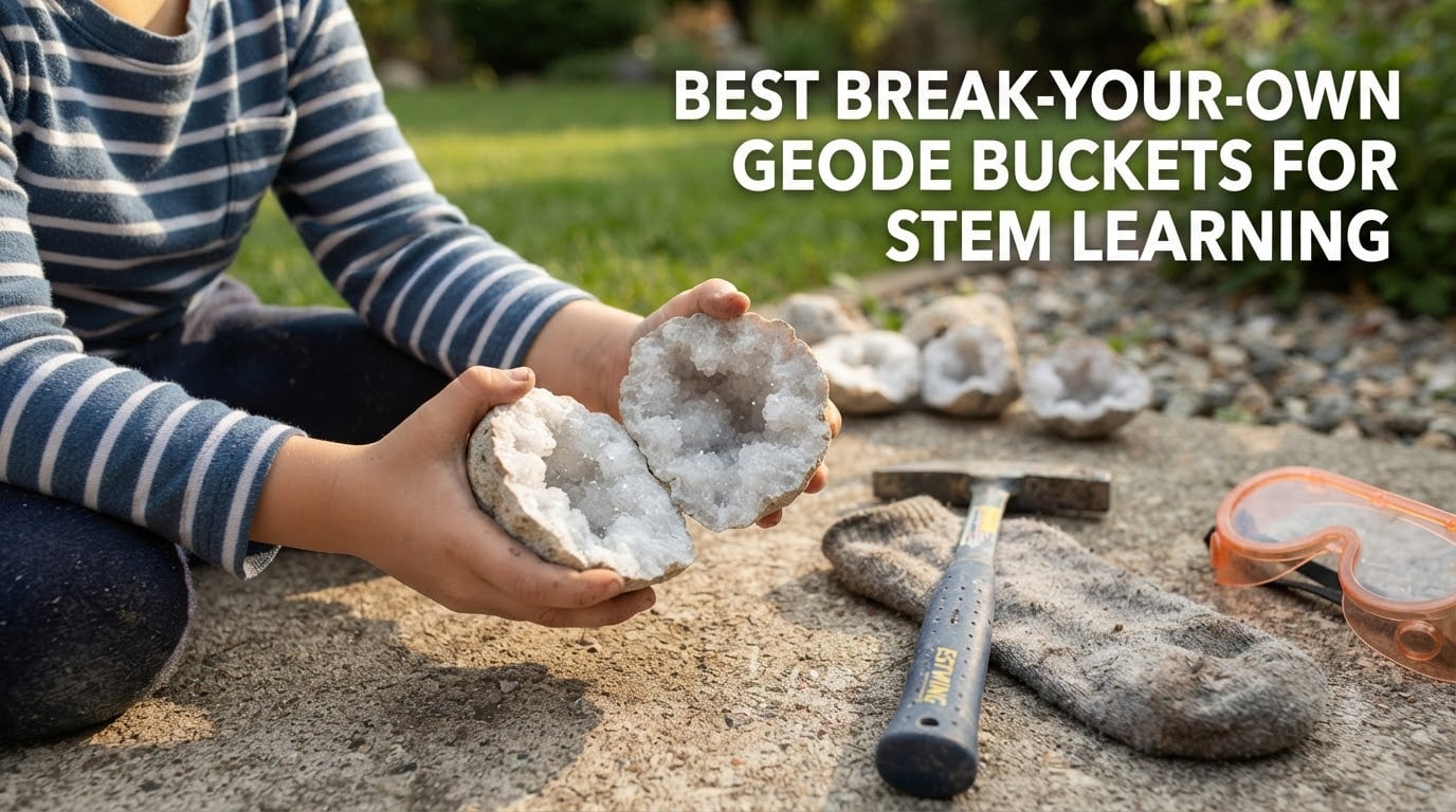 Best Break-Your-Own Geode Buckets for STEM Learning