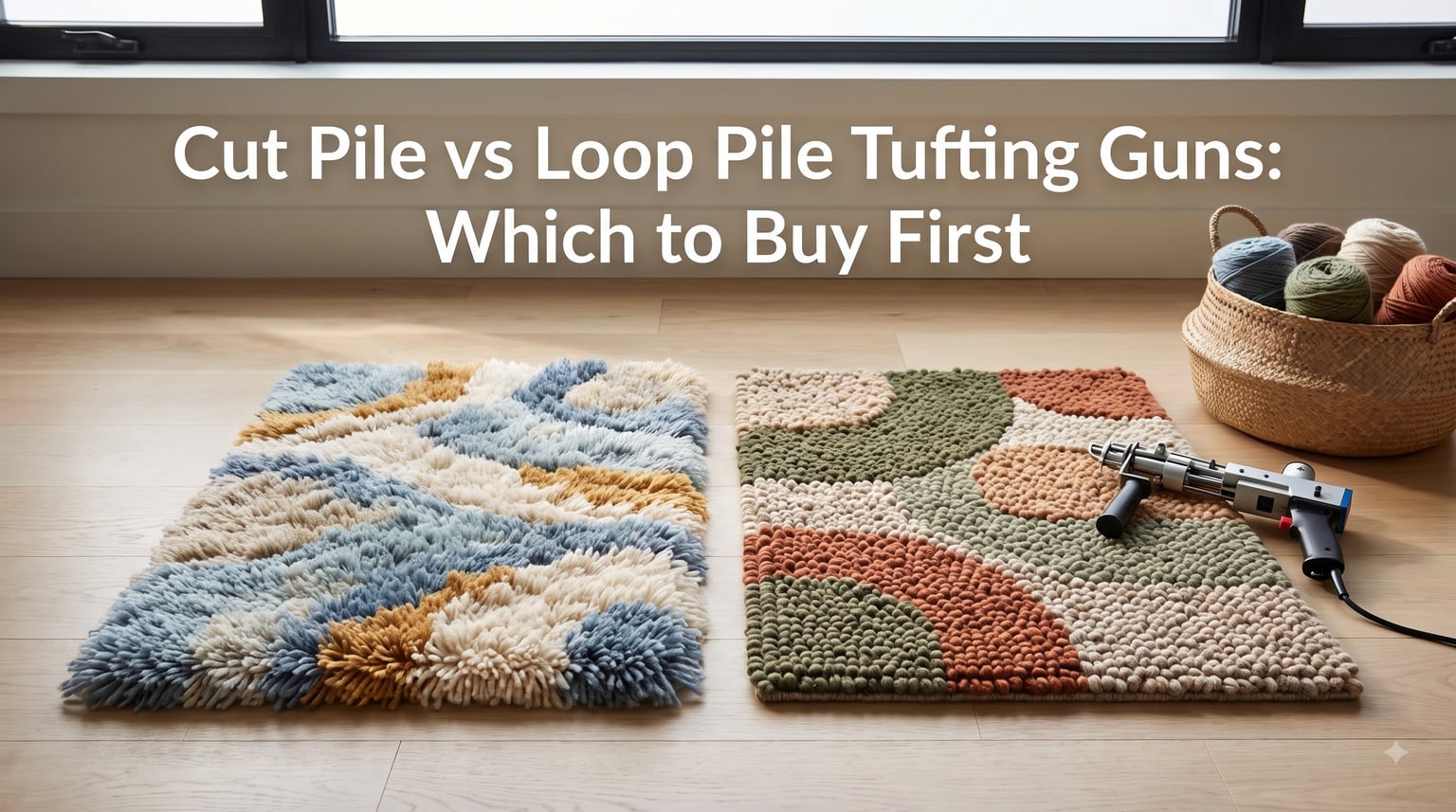 Cut Pile vs Loop Pile Tufting Guns: Which to Buy First