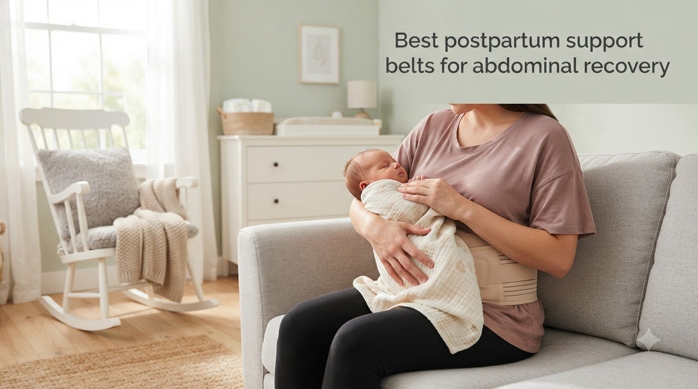 Best postpartum support belts for abdominal recovery