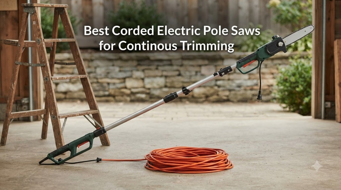 Best Corded Electric Pole Saws for Continuous Trimming