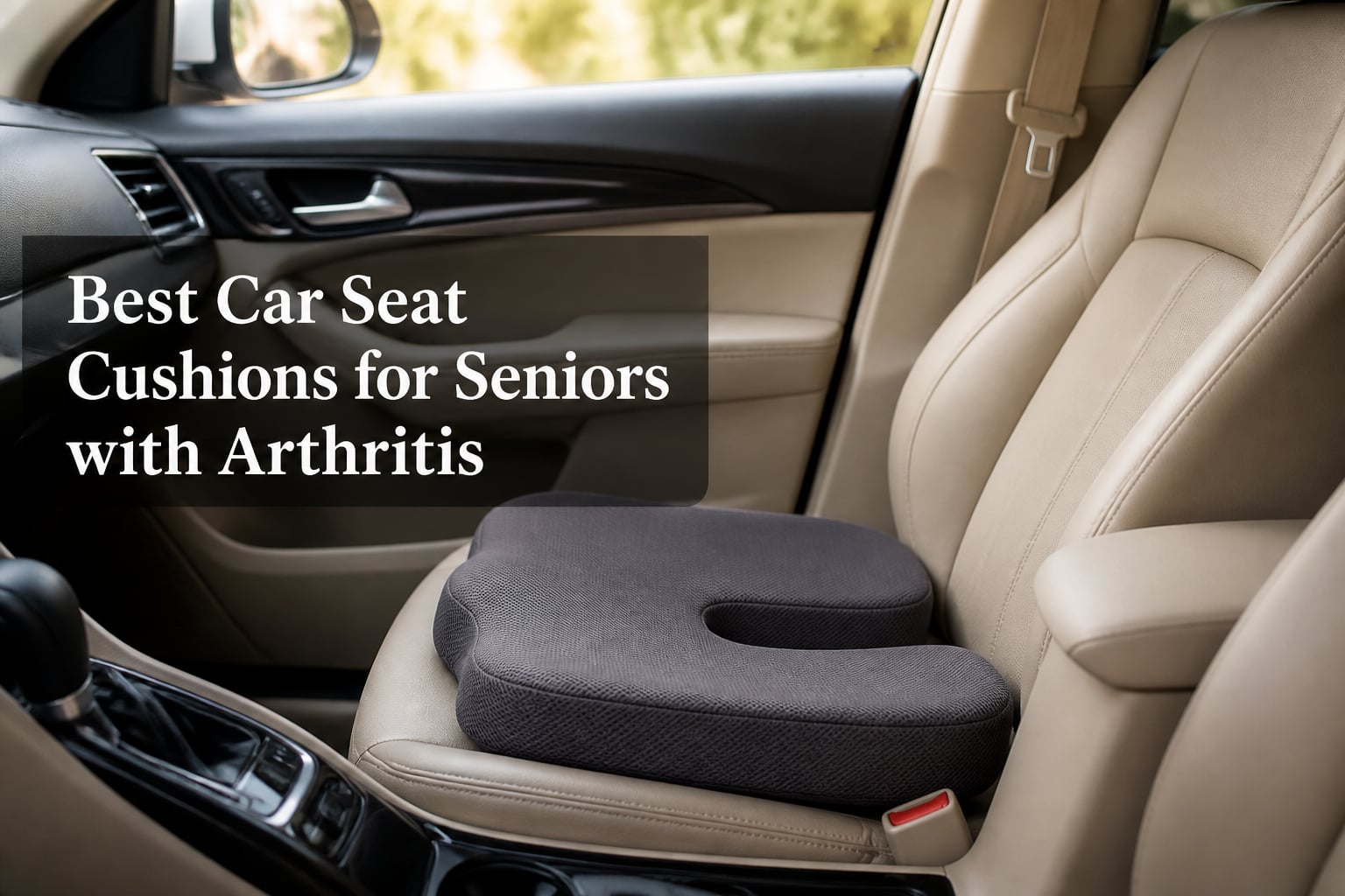 Best Car Seat Cushions for Seniors with Arthritis