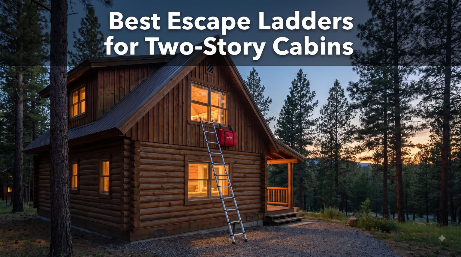 Best Escape Ladders for Two-Story Cabins