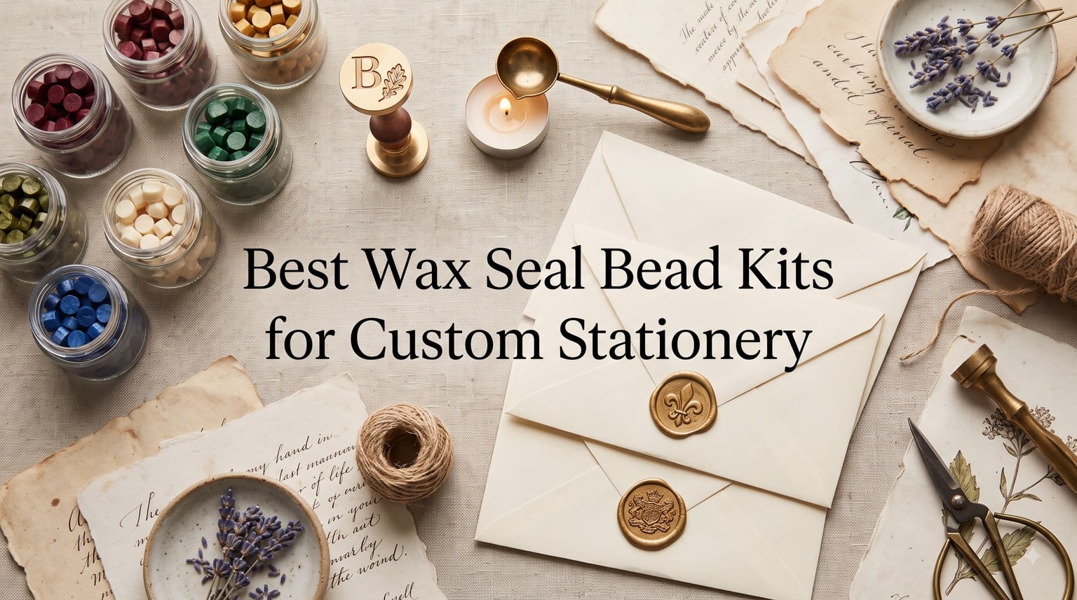 Best Wax Seal Bead Kits for Custom Stationery