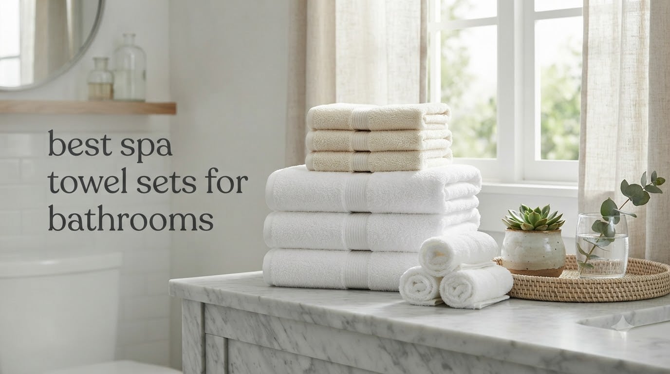 best spa towel sets for bathrooms