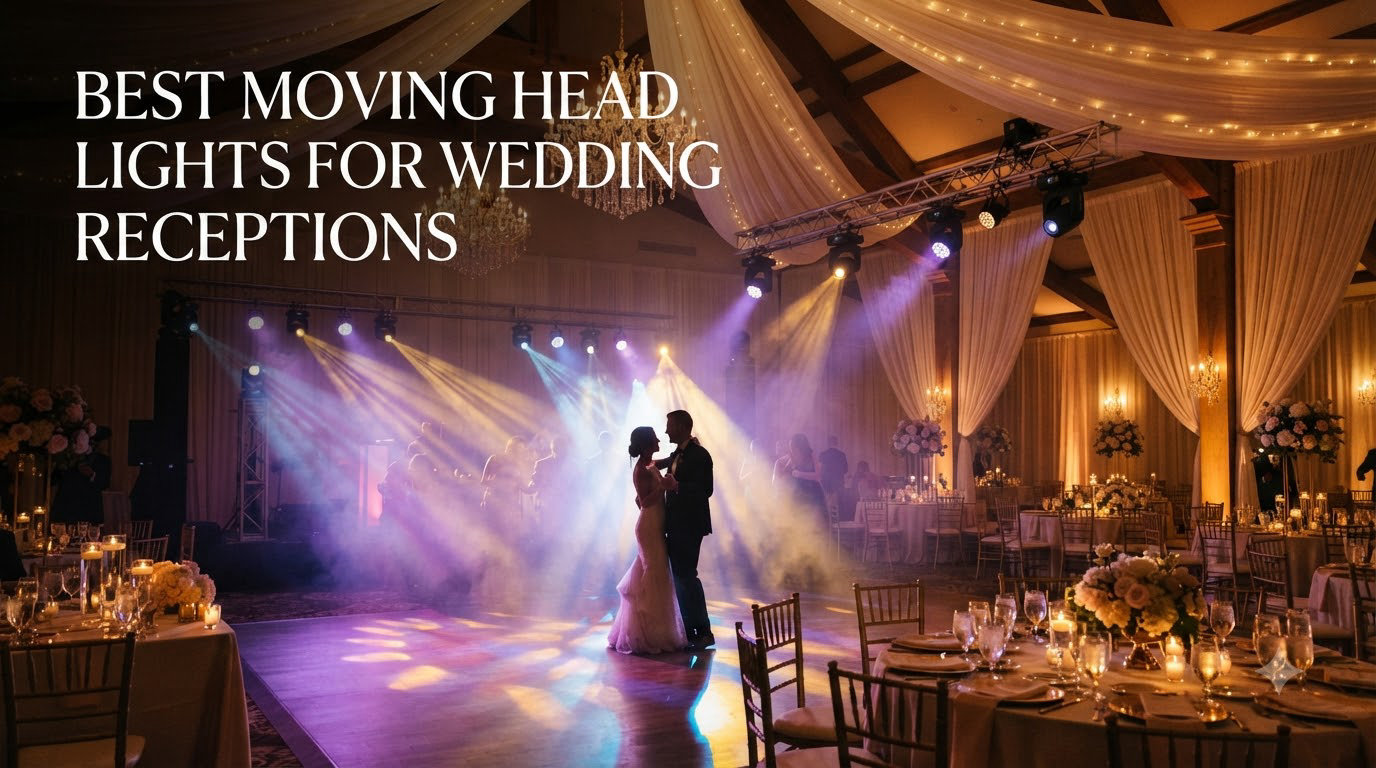 Best Moving Head Lights for Wedding Receptions