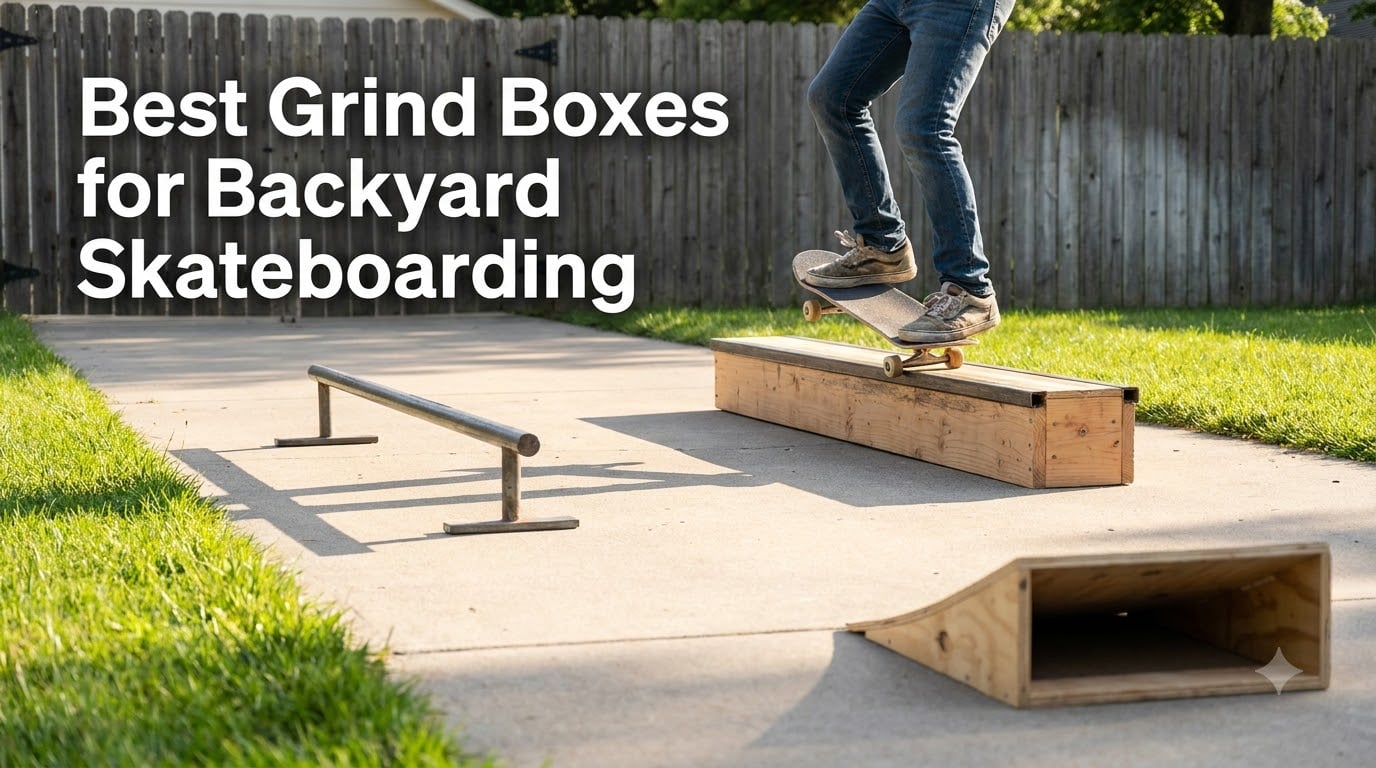 Best Grind Boxes for Backyard Skateboarding