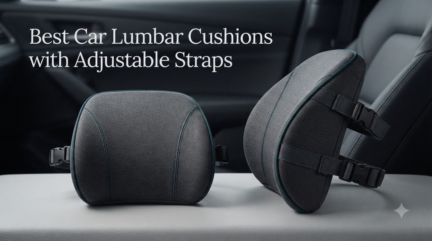 Best Car Lumbar Cushions with Adjustable Straps