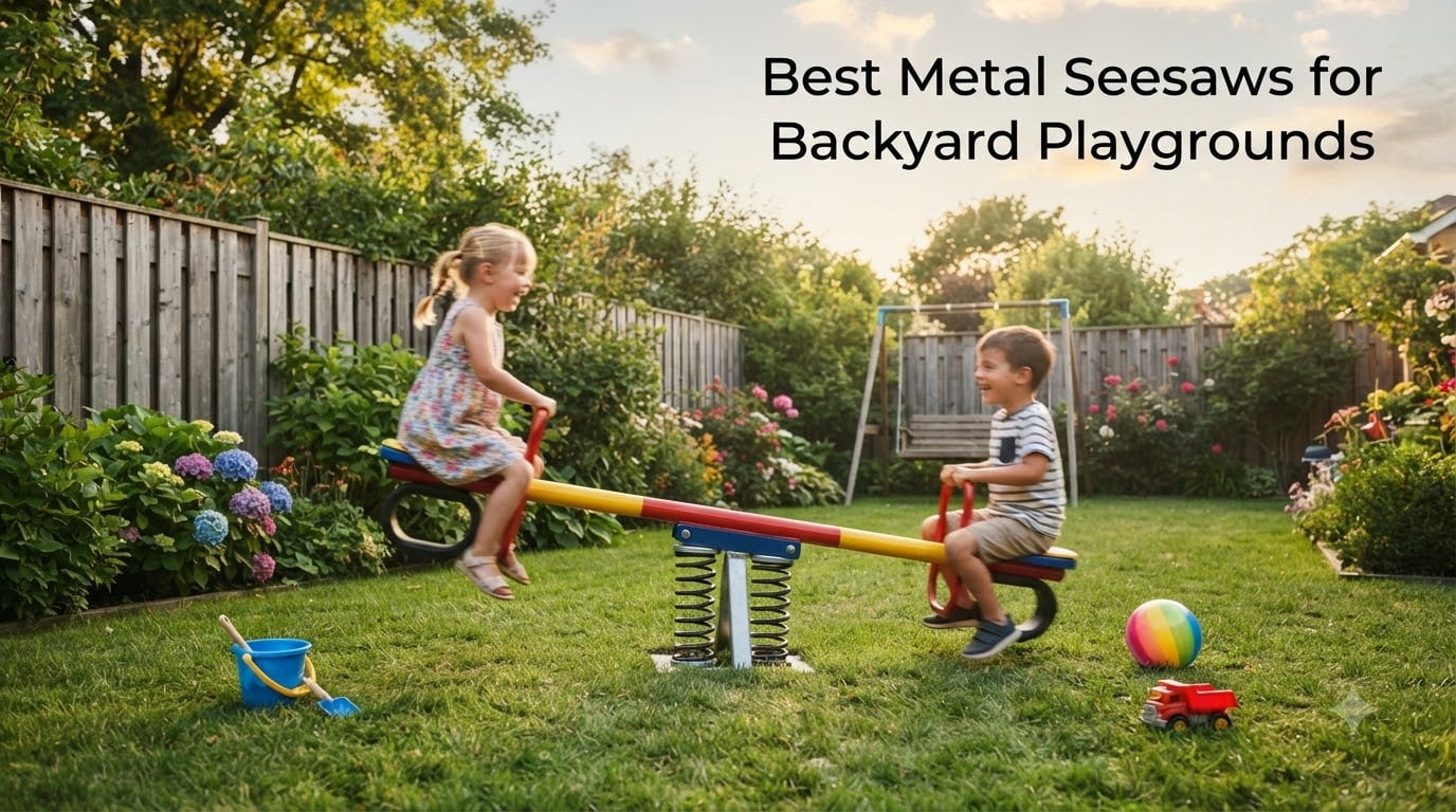 Best Metal Seesaws for Backyard Playgrounds