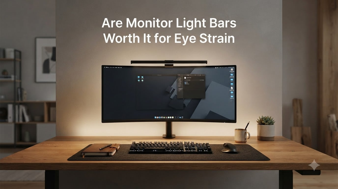 Are Monitor Light Bars Worth It for Eye Strain