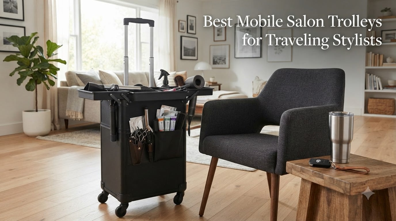 Best Mobile Salon Trolleys for Traveling Stylists
