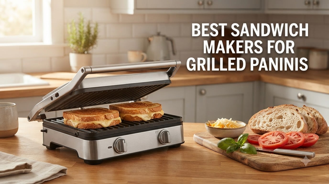 Best sandwich makers for grilled paninis