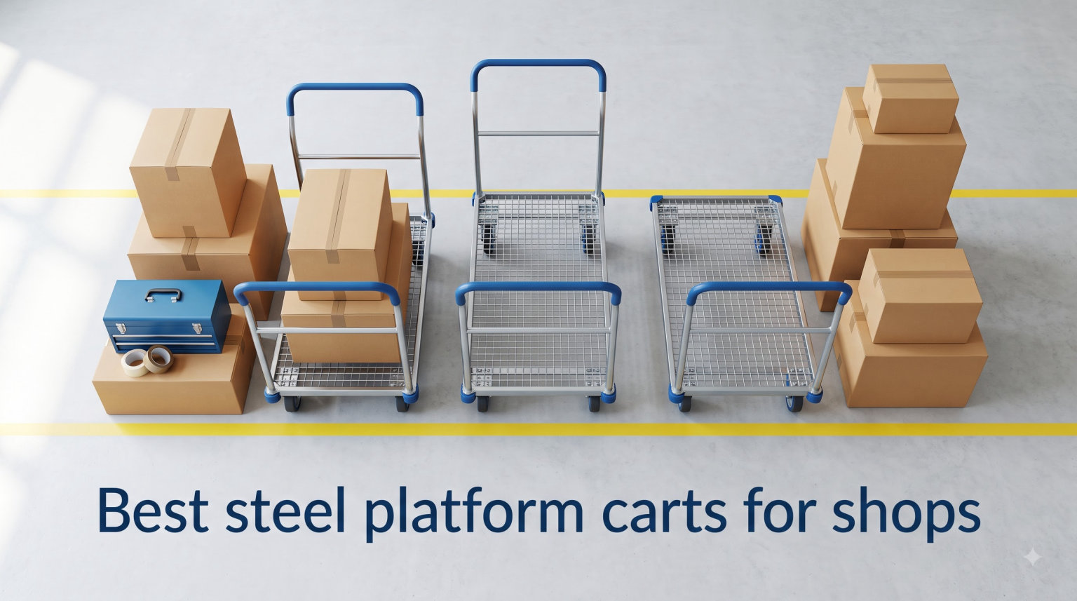 Best steel platform carts for shops