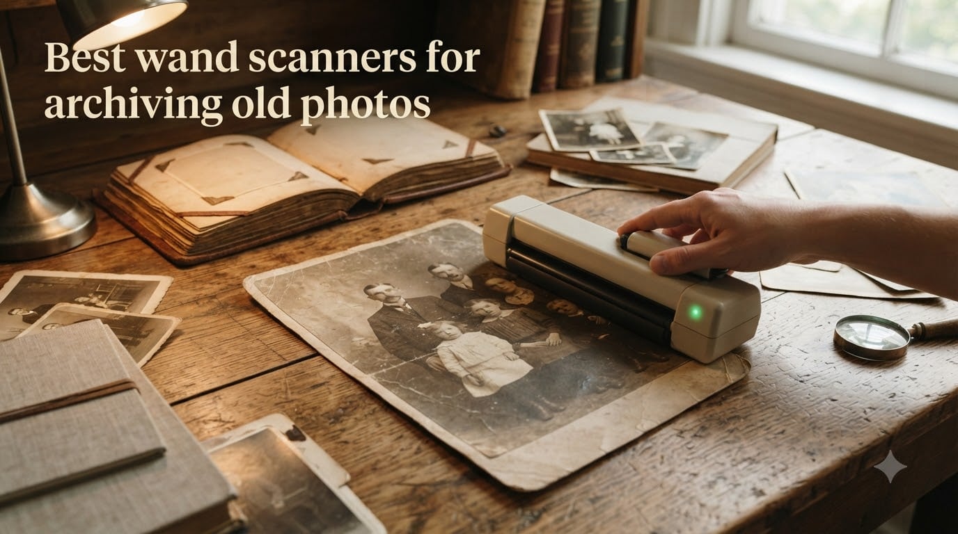 Best wand scanners for archiving old photos