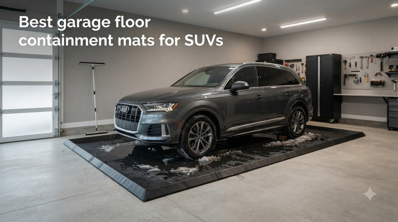 Best garage floor containment mats for SUVs