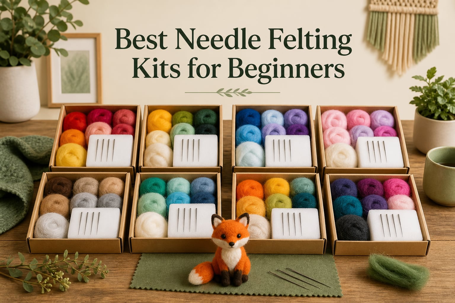 Best Needle Felting Kits for Beginners