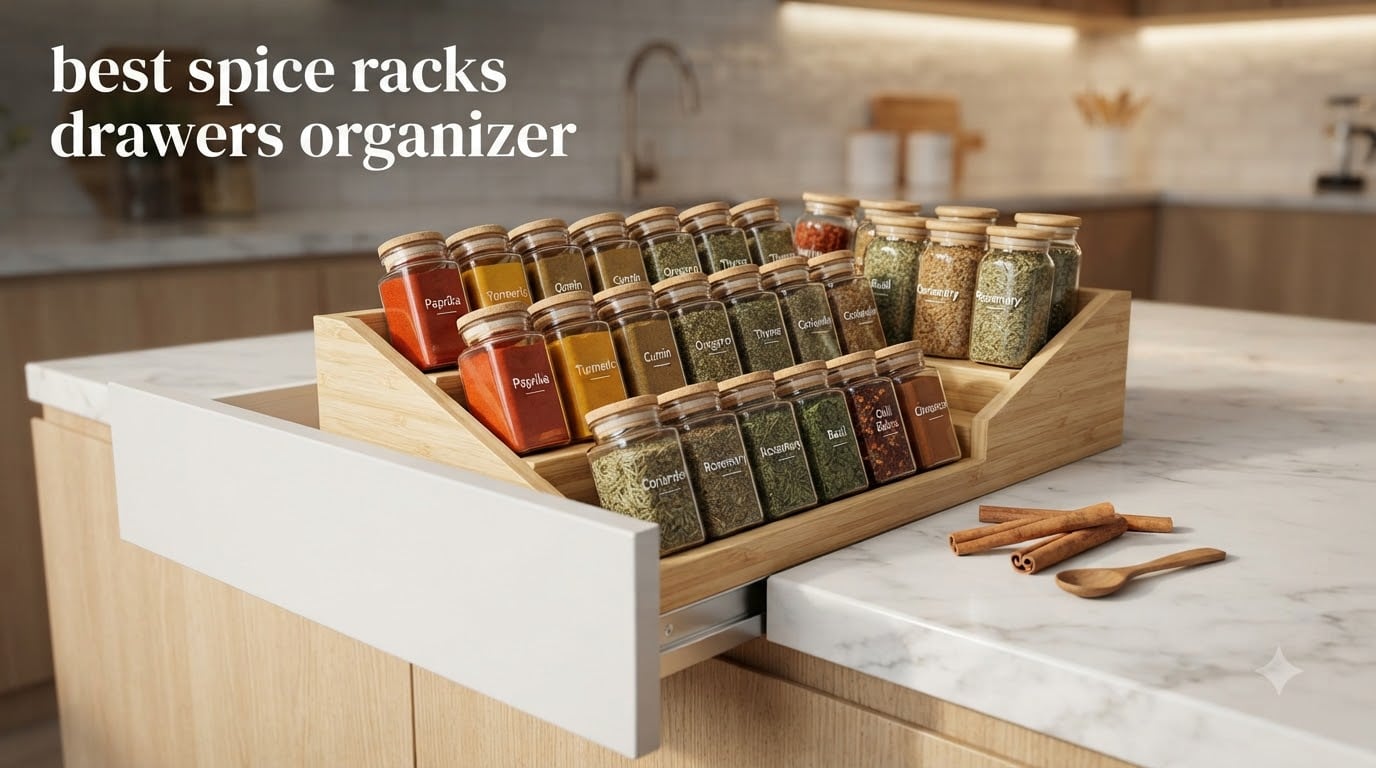 best spice racks drawers organizer