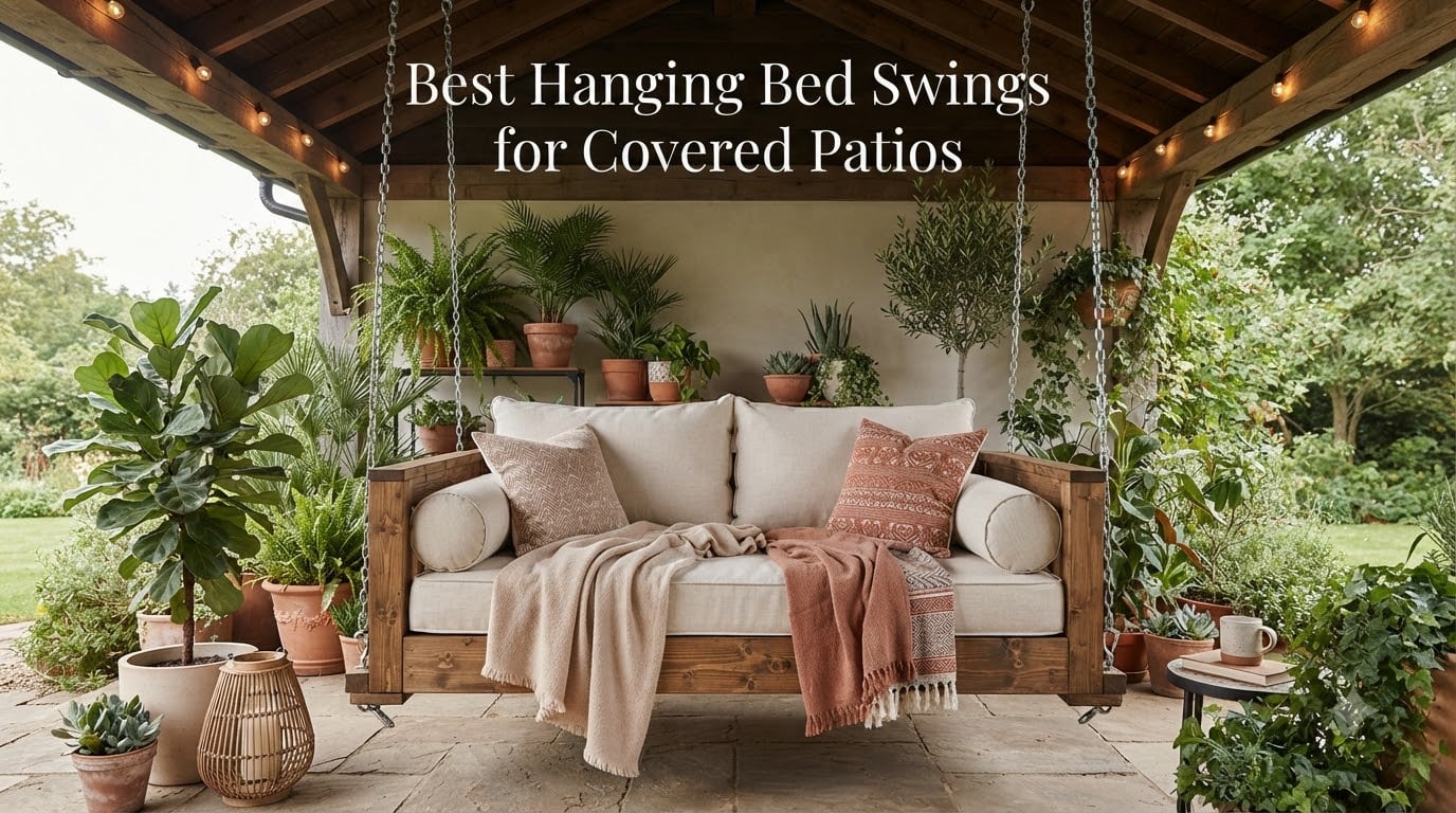 Best Hanging Bed Swings for Covered Patios