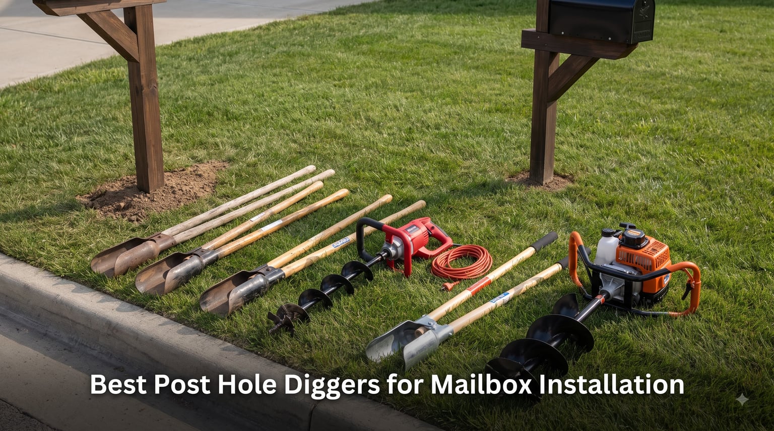 Best Post Hole Diggers for Mailbox Installation