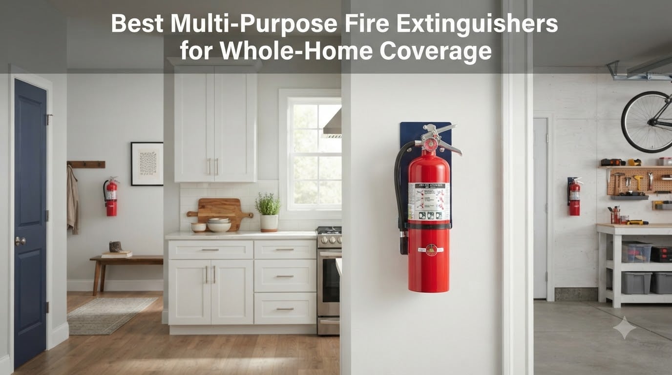 Best Multi-Purpose Fire Extinguishers for Whole-Home Coverage
