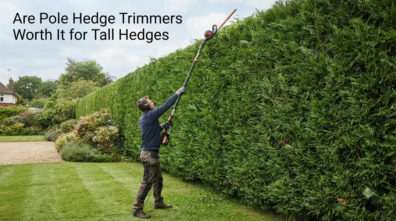 Are Pole Hedge Trimmers Worth It for Tall Hedges
