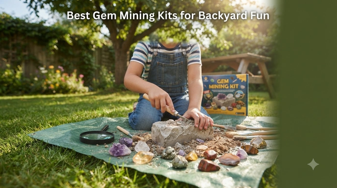 Best Gem Mining Kits for Backyard Fun