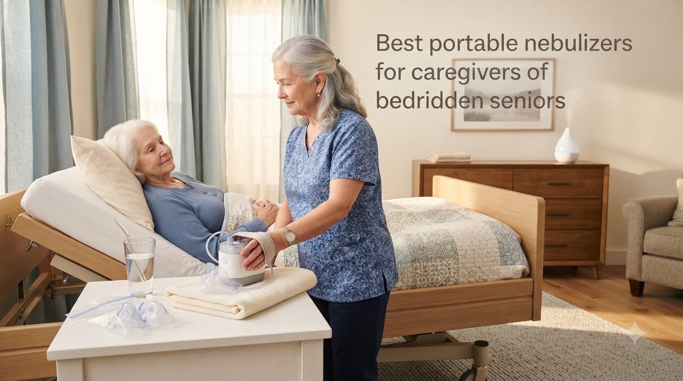 Best portable nebulizers for caregivers of bedridden seniors