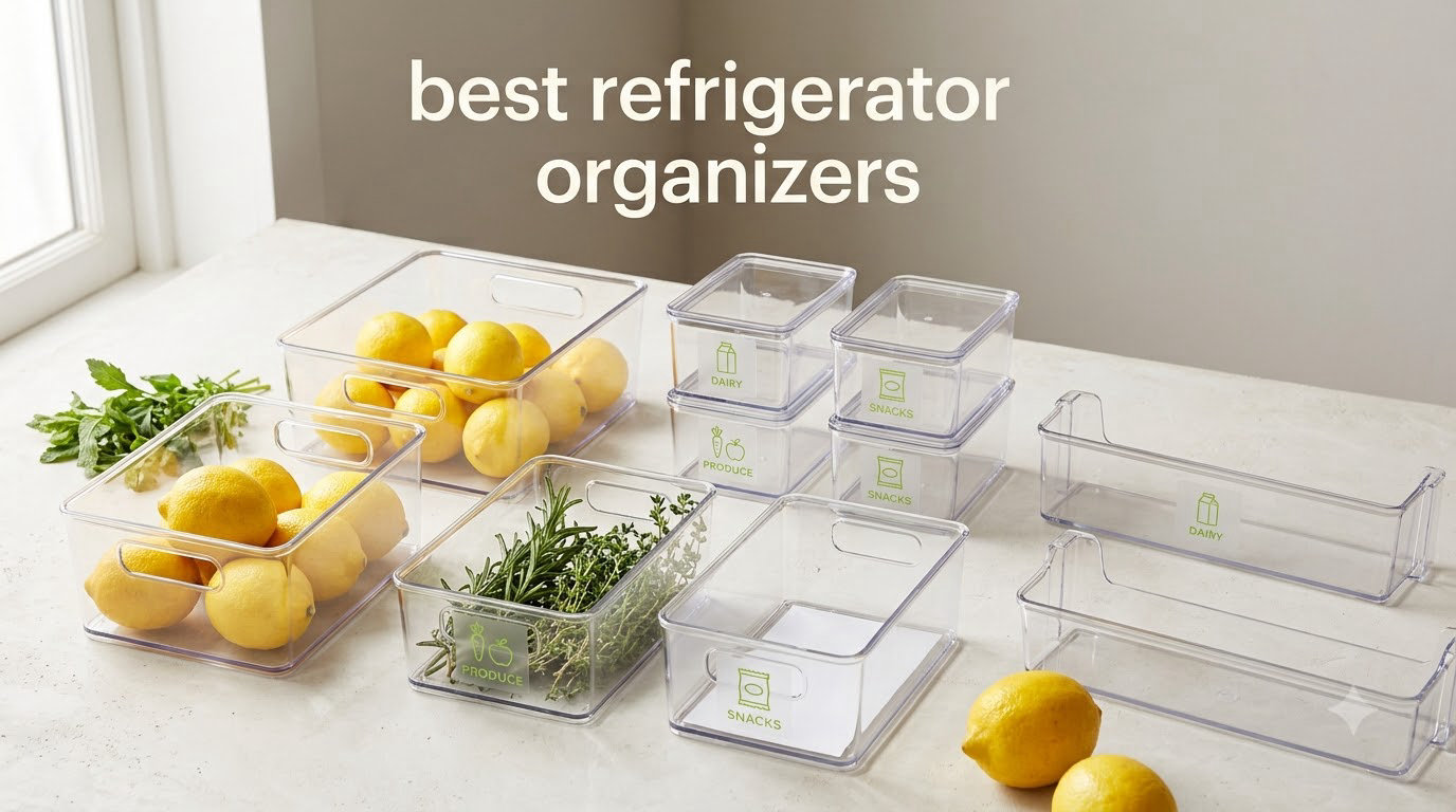 best refrigerators organizers