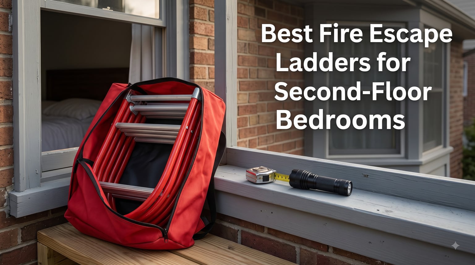 Best Fire Escape Ladders for Second-Floor Bedrooms