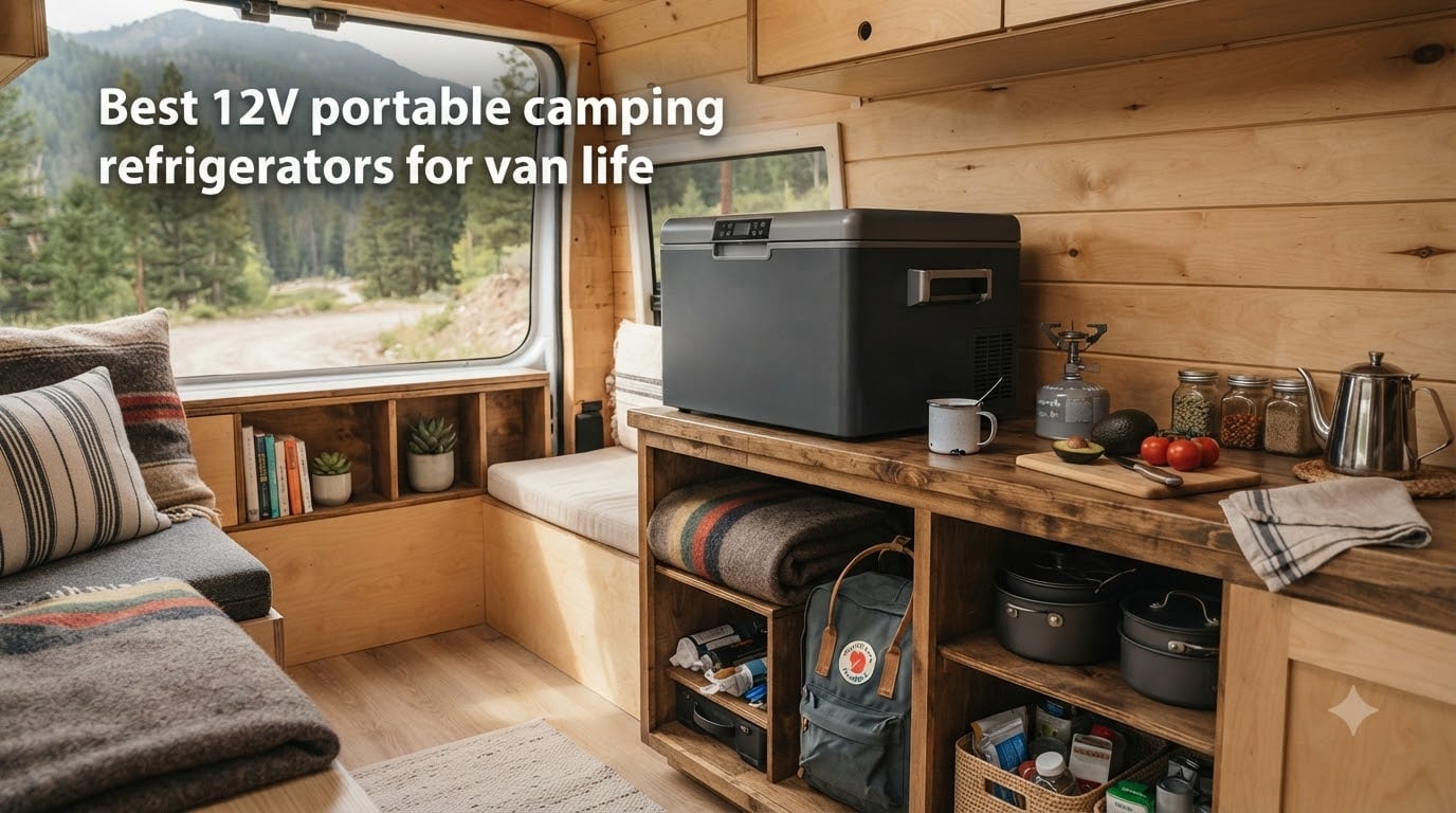 Best 12V portable camping refrigerators for van life