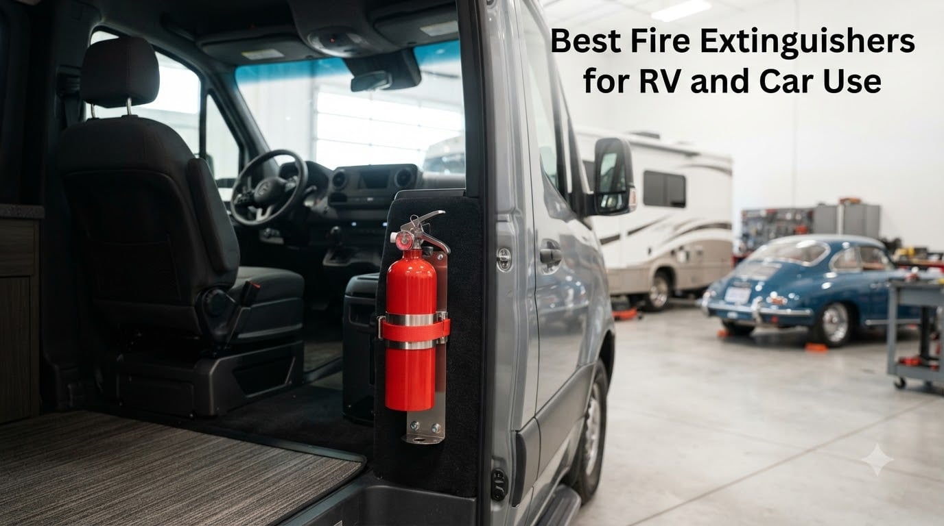 Best Fire Extinguishers for RV and Car Use