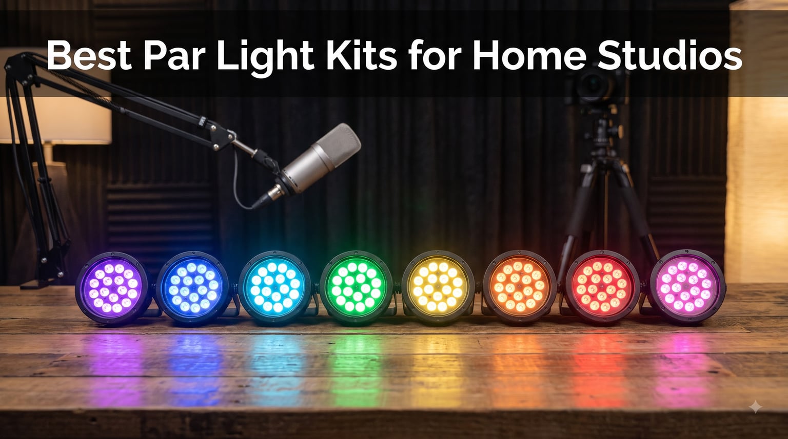 Best Par Light Kits for Home Studios