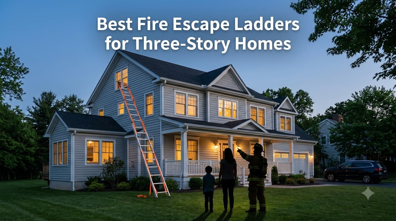 Best Fire Escape Ladders for Three-Story Homes