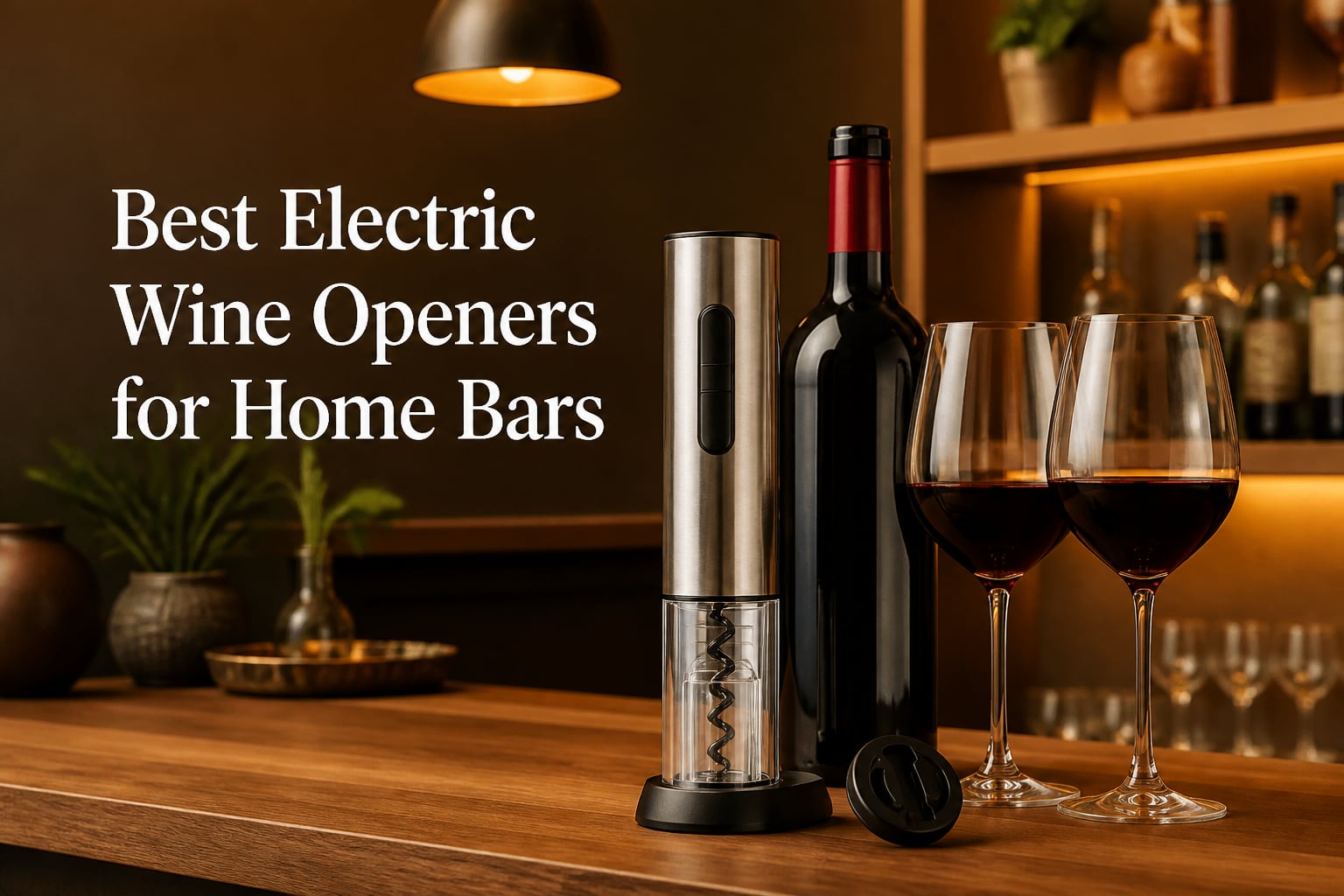 Best Electric Wine Openers for Home Bars