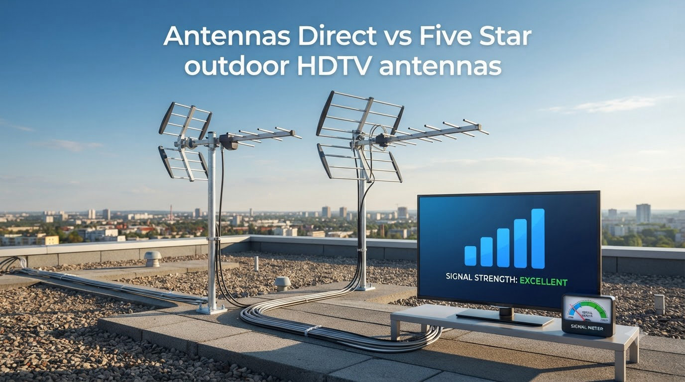 Antennas Direct vs Five Star outdoor HDTV antennas
