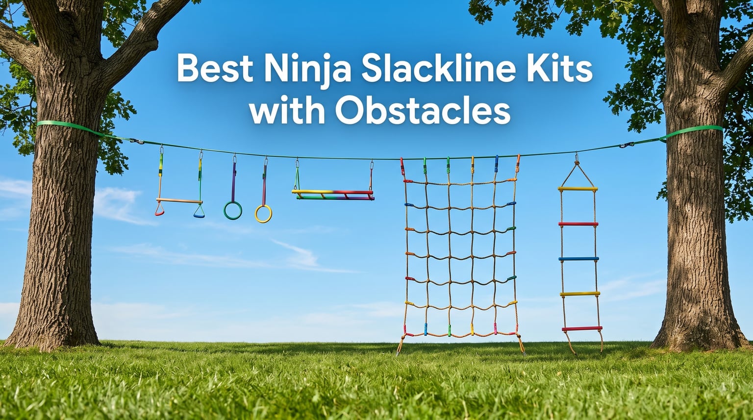 Best Ninja Slackline Kits with Obstacles