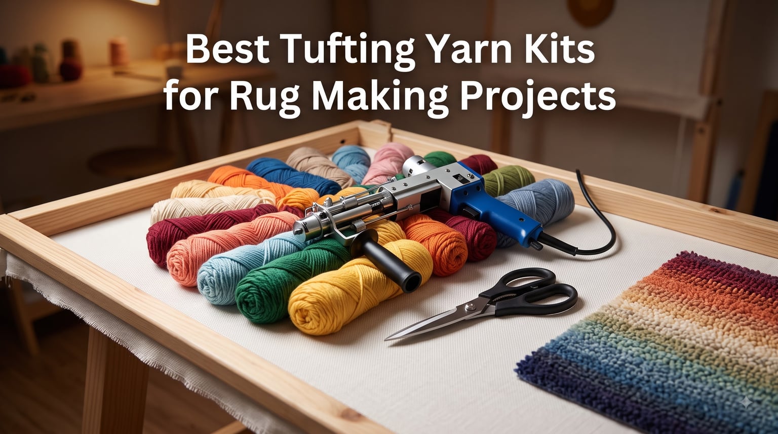 Best Tufting Yarn Kits for Rug Making Projects