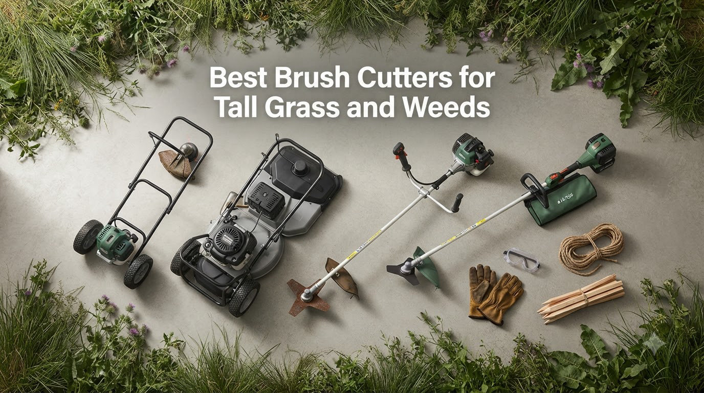 Best Brush Cutters for Tall Grass and Weeds