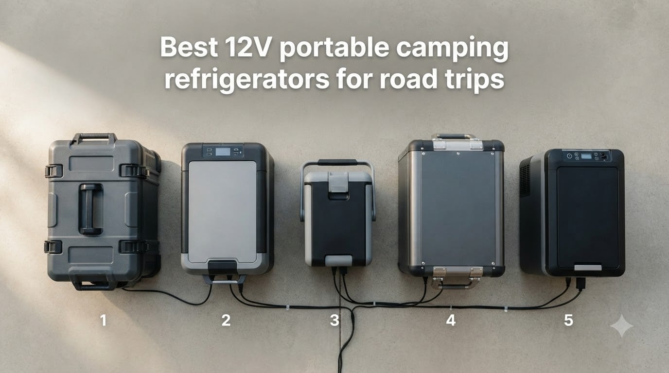 Best 12V portable camping refrigerators for road trips