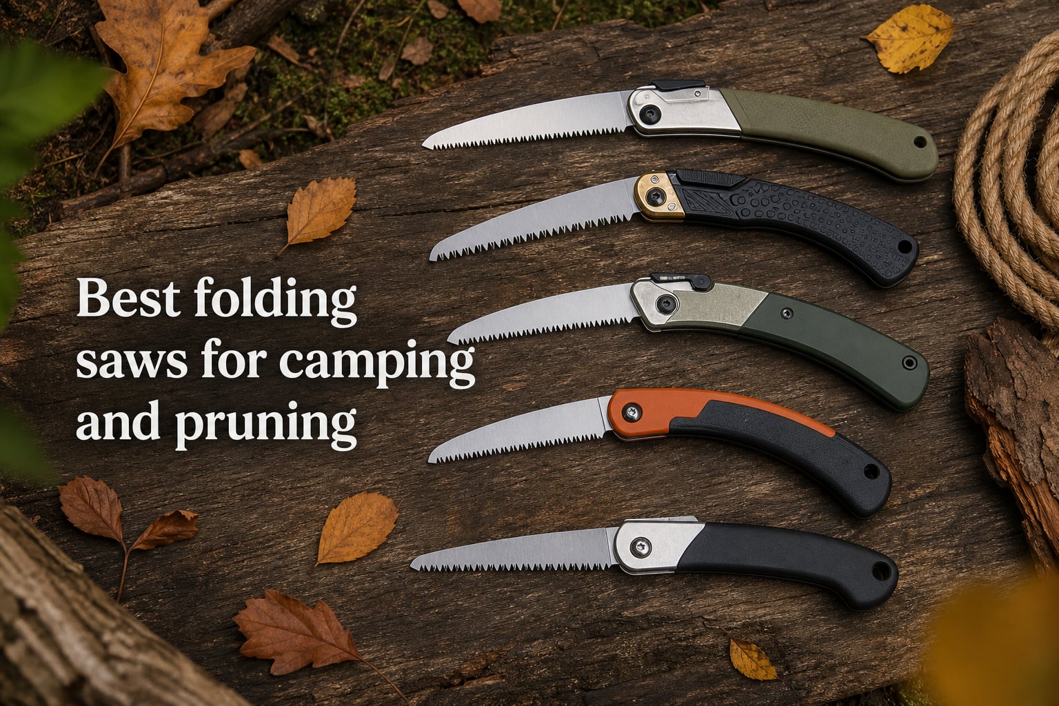 Best folding saws for camping and pruning