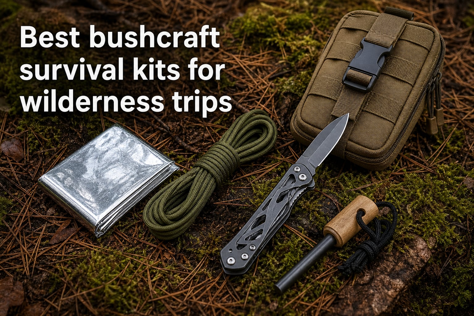 Best bushcraft survival kits for wilderness trips