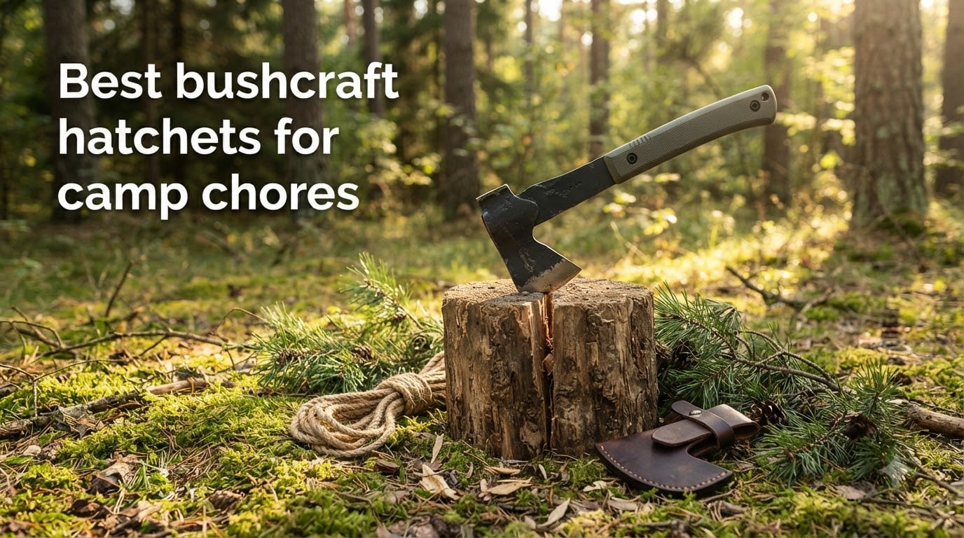 Best bushcraft hatchets for camp chores