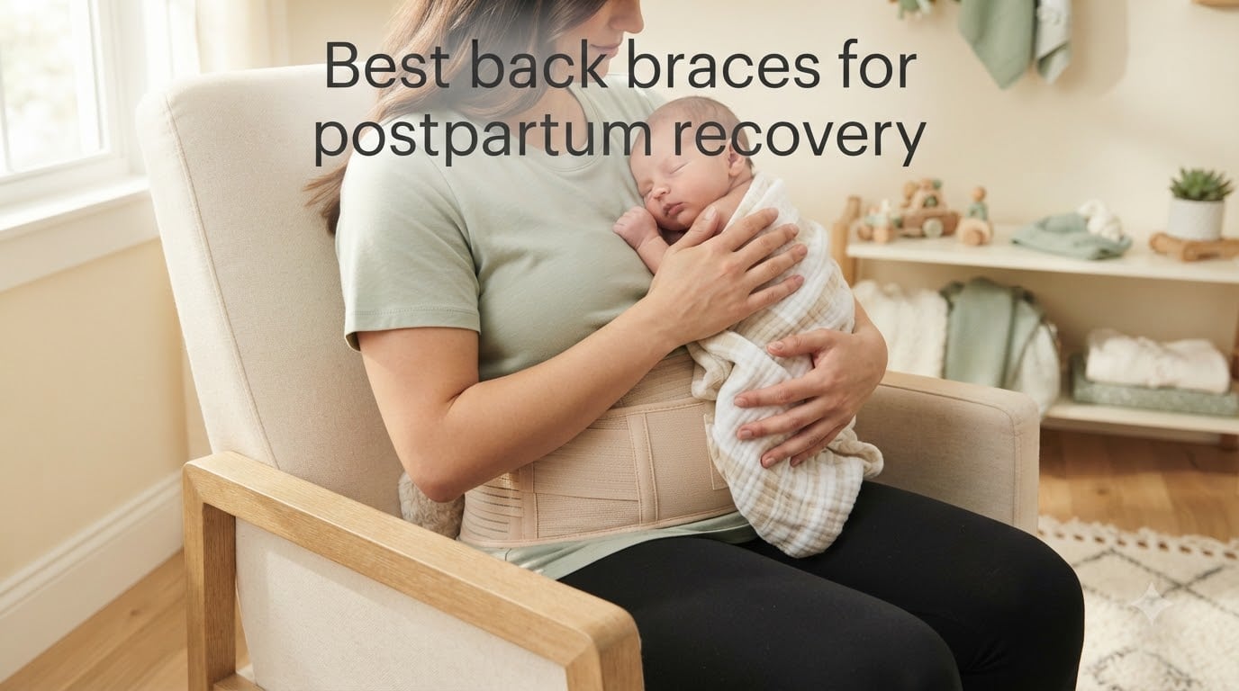 Best back braces for postpartum recovery