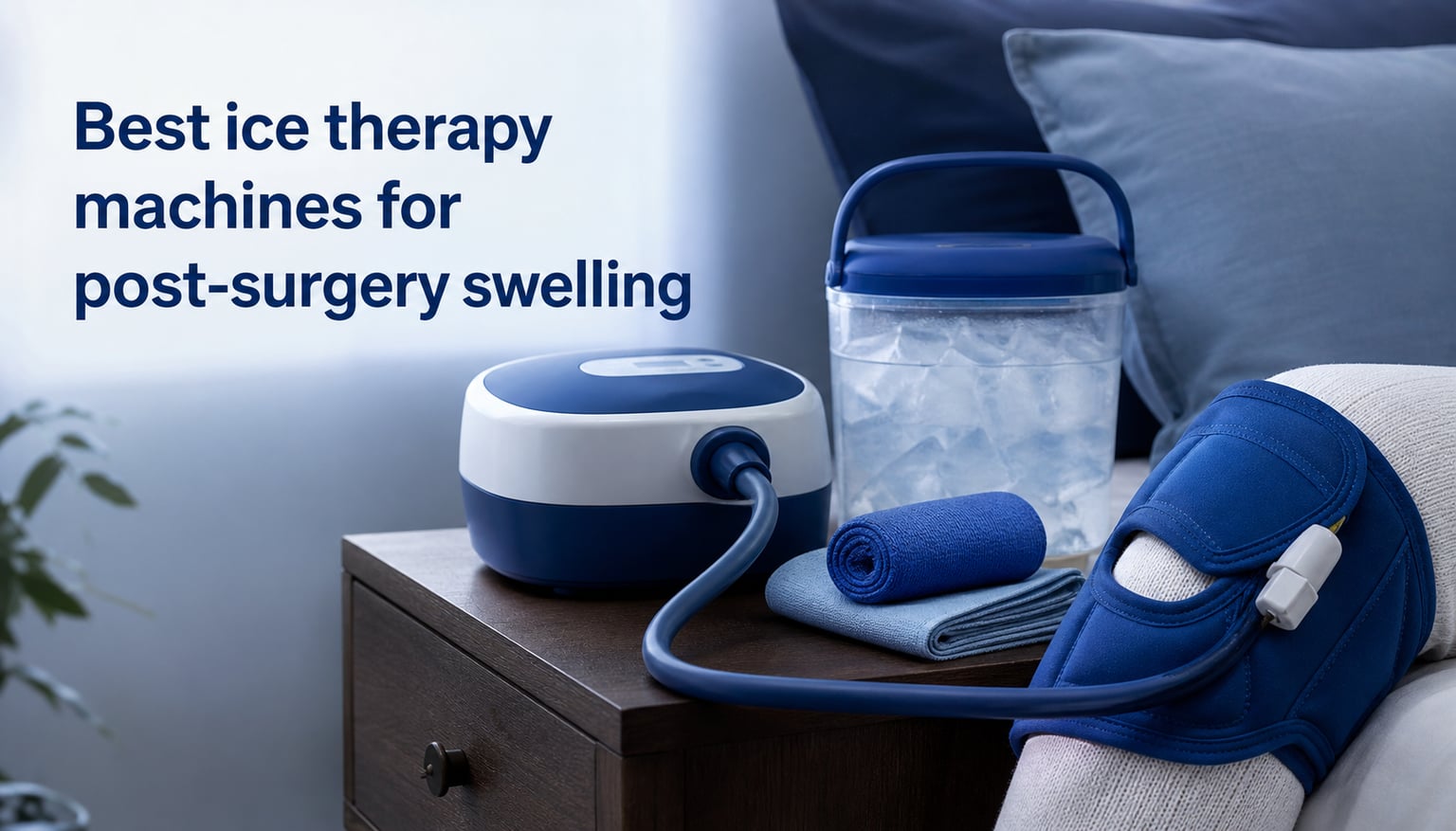 Best ice therapy machines for post-surgery swelling