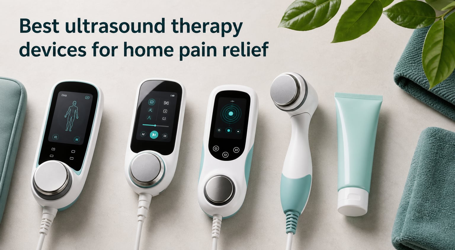 Best ultrasound therapy devices for home pain relief