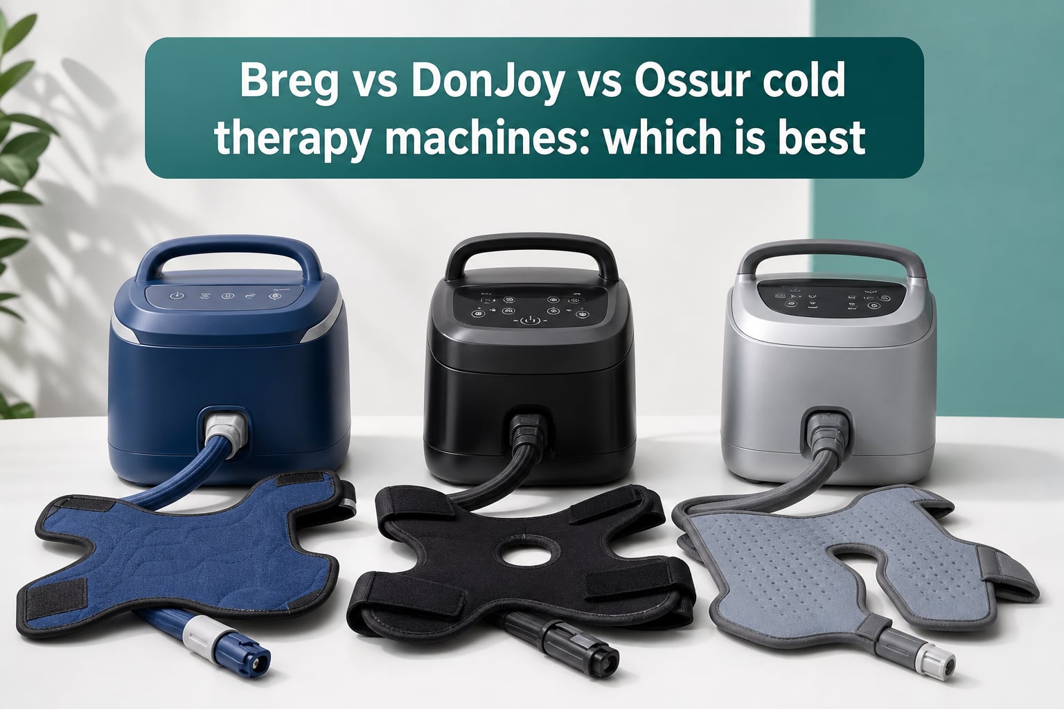 Breg vs DonJoy vs Ossur cold therapy machines: which is best