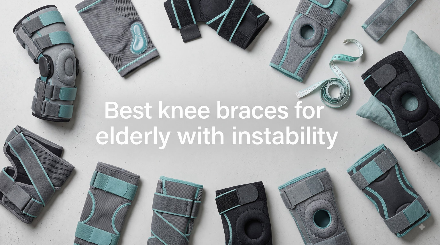 Best knee braces for elderly with instability