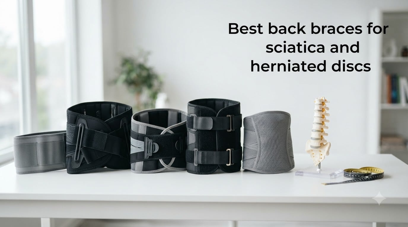 Best back braces for sciatica and herniated discs